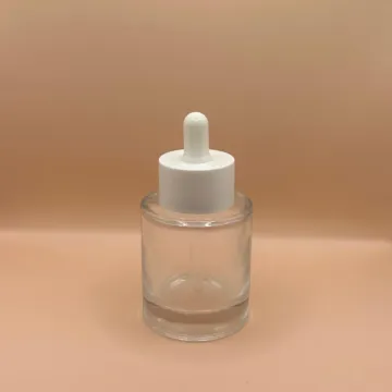 50ML Glass Heavy Thick Bottle for personal care packaging