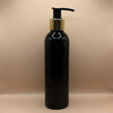200ML PET Avon Bottle with 24/410 L1 Dispenser White with Golden – Premium Cosmetic Packaging for Lotion, Shampoo & Body Wash