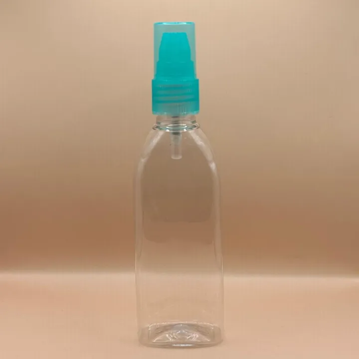 Pet Bottle 100ML Pet Ritz Bottle Clear With SPLPAP for personal care packaging