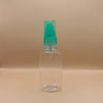 50ML/60ML Pet SANT Bottle Clar With SPLPAP for personal care packaging