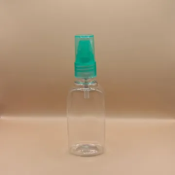 50ML/60ML Pet SANT Bottle Clar With SPLPAP for personal care packaging