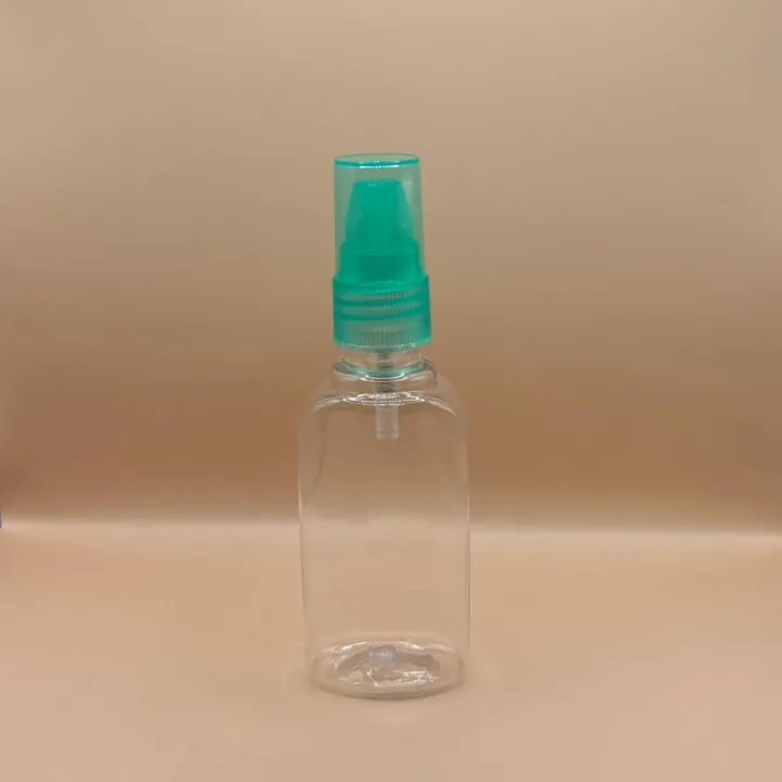 Pet Bottle 50ML/60ML Pet SANT Bottle Clar With SPLPAP for personal care packaging