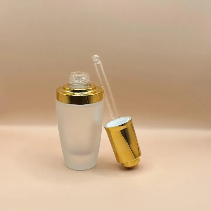 Glass Bottle 30ML Lancom Dropper Bottle for personal care packaging