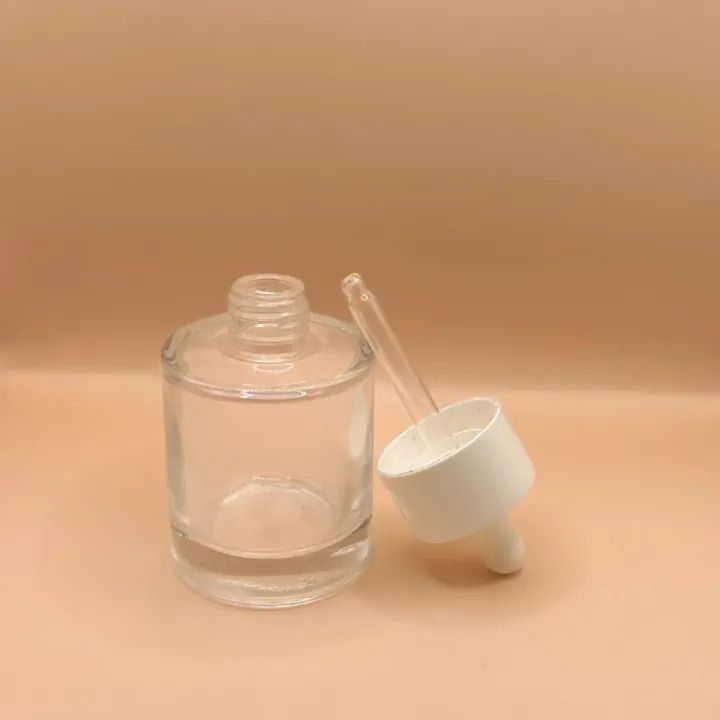 Glass Bottle 50ML Glass Heavy Thick Bottle for personal care packaging