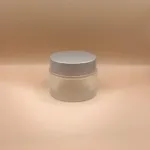 50GM Frosted Glass Jar for cosmetic packaging