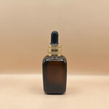 30ML Amber Glass Dropper Bottle – Essential Oil & Serum Packaging Bottle