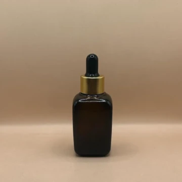 30ML Amber Glass Dropper Bottle – Essential Oil & Serum Packaging Bottle