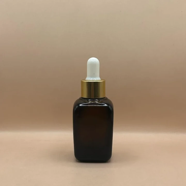 30ML Glass Dropper Bottle Amber – Ideal for Serums, Essential Oils & Cosmetic Packaging