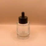 50ML Glass Heavy Thick Bottle for personal care packaging