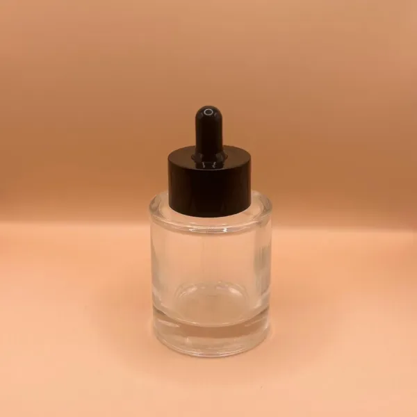 50ML Glass Heavy Thick Bottle for personal care packaging