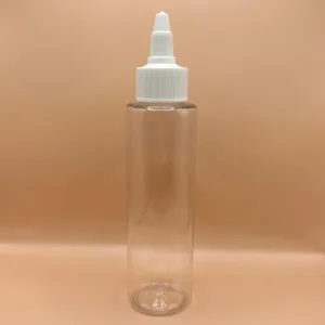 100ML Sleek Clear With Twist Cap for personal care packaging