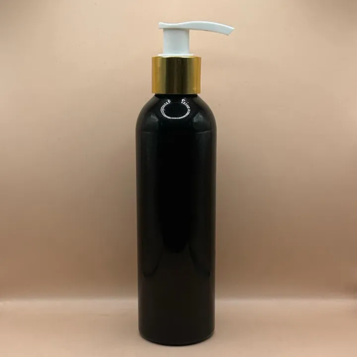 200ML PET Avon Bottle with 24/410 L1 Dispenser White with Golden – Premium Cosmetic Packaging for Lotion, Shampoo & Body Wash