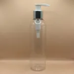 200ML PET Avon Bottle with 24/410 L1 Dispenser White with Golden – Premium Cosmetic Packaging for Lotion, Shampoo & Body Wash