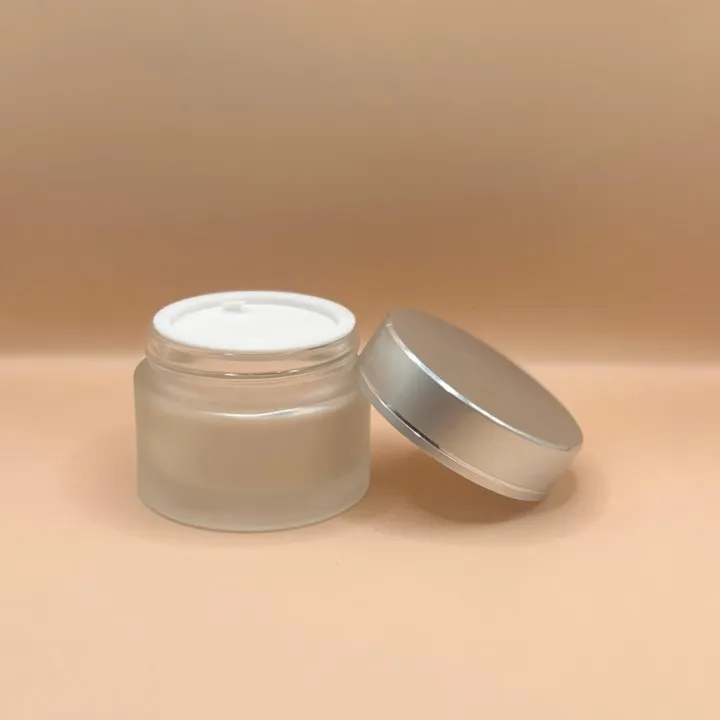 Glass Jar 50gm cosmetic glass jar