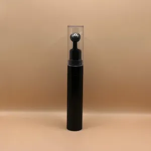 15ML Under Eye Roll On Bottle-Black for personal care packaging