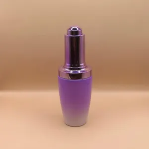 30ML Lancom Bottle-Purple for cosmetic packaging