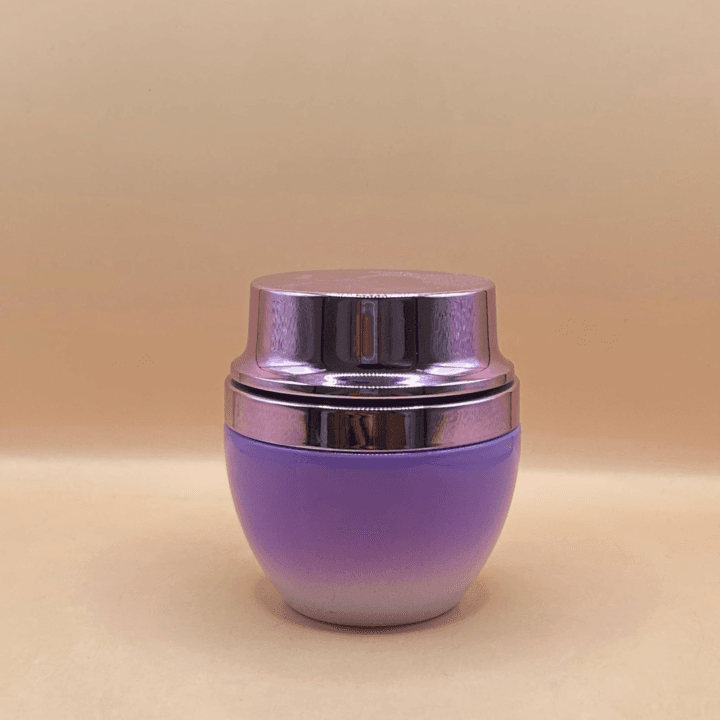 50GM Lancom Jar Purple – Premium Cosmetic Jar for Creams, Skincare & Beauty Products