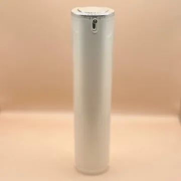 50ml Airless Clinic Bottle (DW)-Pearl White for personal care packaging