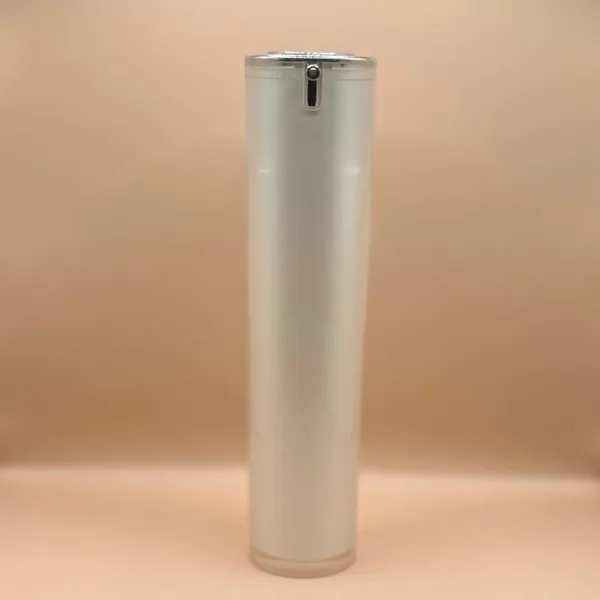 50ml Airless Clinic Bottle (DW)-Pearl White for personal care packaging