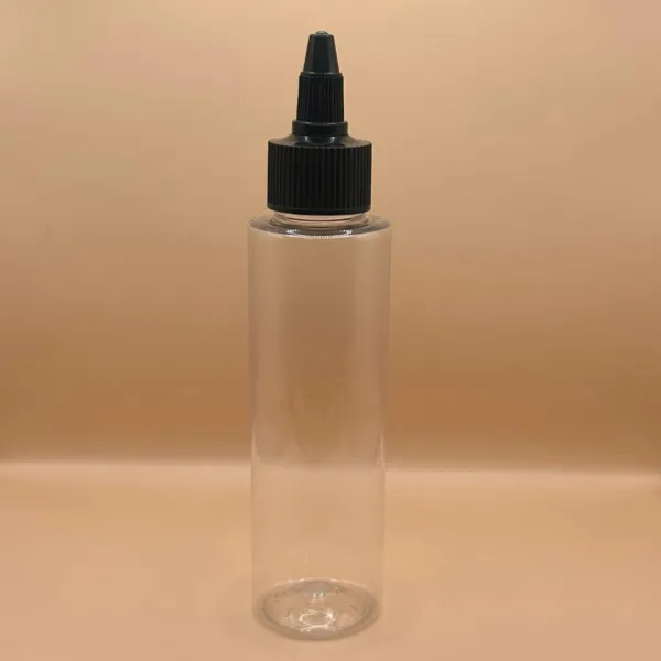 100ml sleek bottle with twist cap for personal care packaging