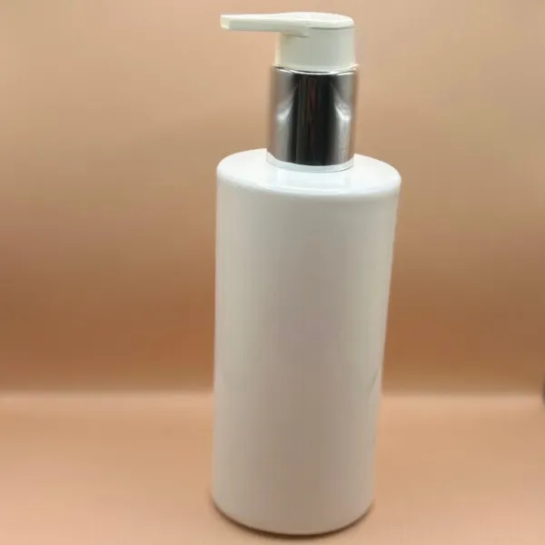 300ML Pet Arrow Bottle White for personal care packaging