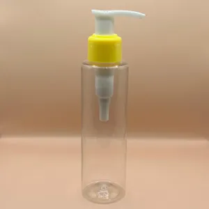 100ML Sleek Bottle Clear for personal care packaging