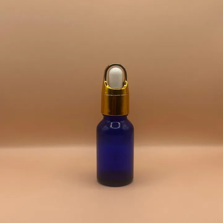 g 10ML Glass Dropper Bottle Blue for skincare packaging