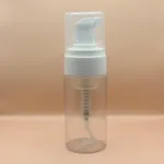 100ML Pet Foaming Bottle With White Foaming Pump for skincare packaging