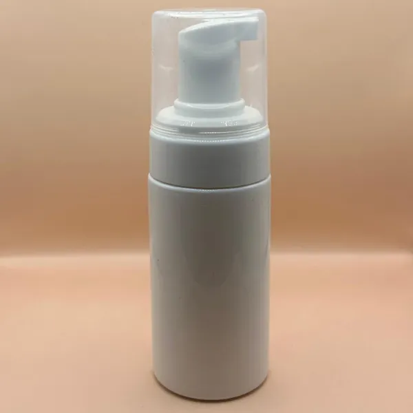 100ML Foam Bottle White With for personal care packaging