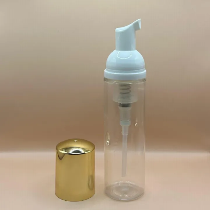 80ML Pet Foam Bottle Clear for skincare packaging