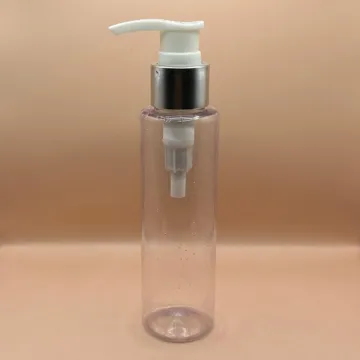 100ML Sleek Clear Bottle for Skincare Packaging