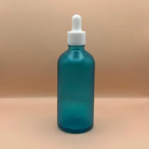 100ML Glass Round Dropper Bottle for skincare packaging