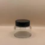 50GM Glass Jar Clear – Premium Packaging for Skincare and Cosmetics