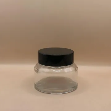 50GM Glass Jar Clear – Premium Packaging for Skincare and Cosmetics