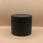 100GM PP Royal Jar Black | Premium Cosmetic Packaging for Creams and Scrubs