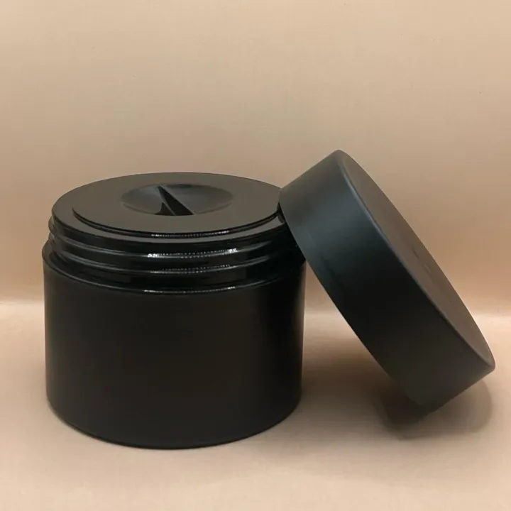 200GM PP Royal Jar Black – Premium Cosmetic and Skincare Packaging