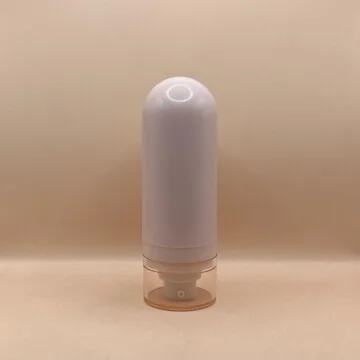 50ML Upside Down Airless Bottle Pink | Premium Lotion & Serum Packaging
