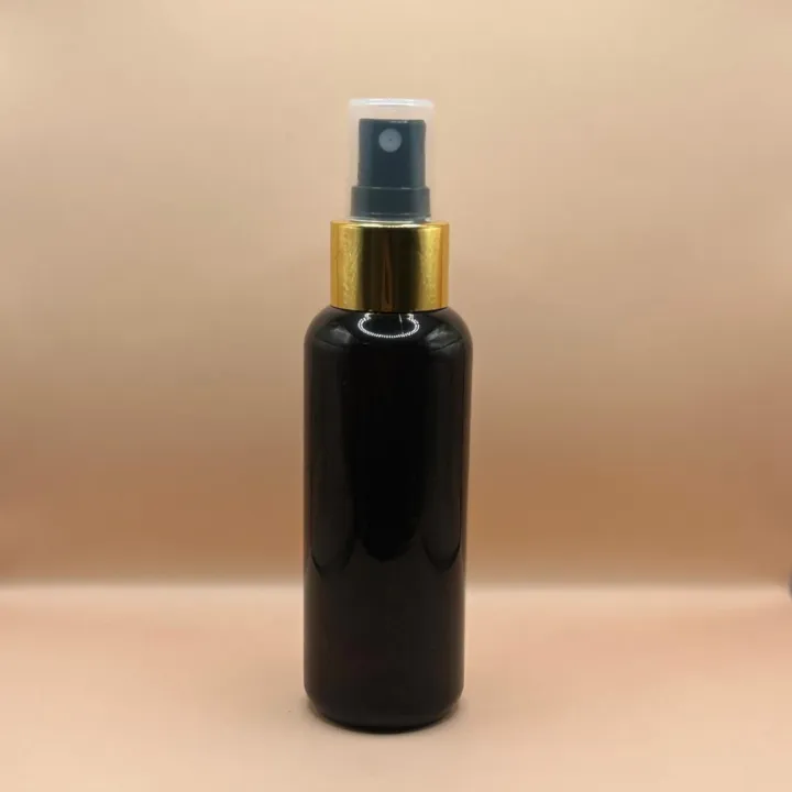 Pet Bottle 100ML Pet PG Bottle Amber for skincare and haircare packaging