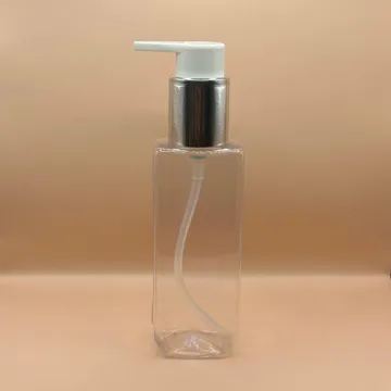 100ML Pet Merc Bottle Clear for personal care packaging