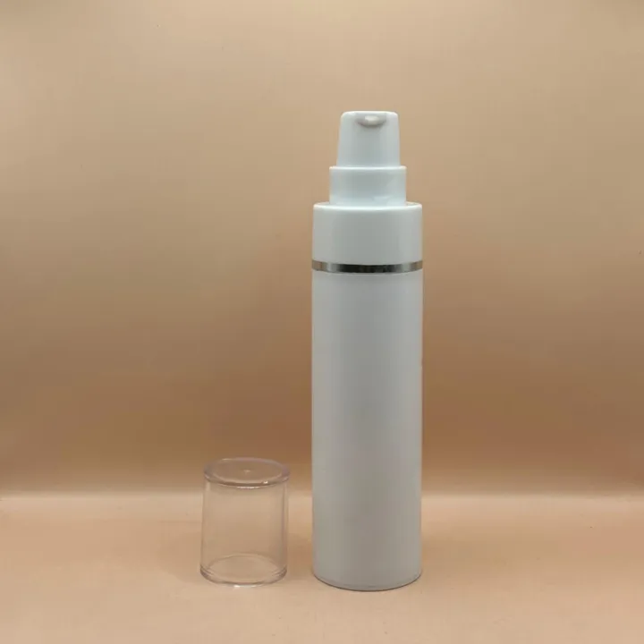 50ML PP Airless Bottle with Acrylic Cap for Serums, Lotions & Creams