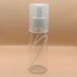 100ML Pet Milan Bottle Clear for skincare packaging