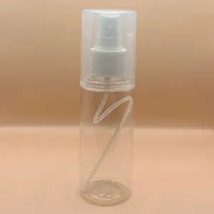 100ML Pet Milan Bottle Clear for skincare packaging