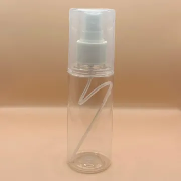 100ML Pet Milan Bottle Clear for skincare packaging
