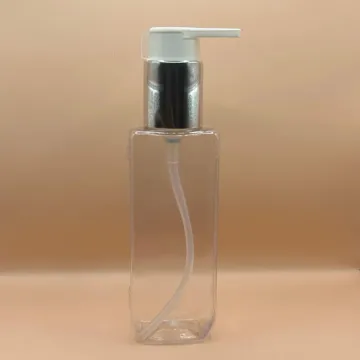 100ML Pet Merc Bottle Clear for personal care packaging