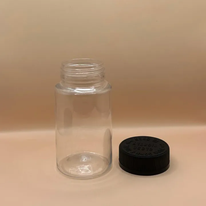 130CC Tablet Container Black for Pharmaceutical Packaging
