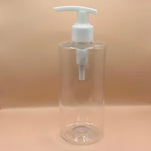 300ML Pet Arrow Bottle Clear for personal care packaging