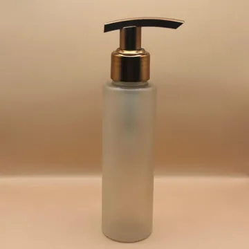 100ML Sleek Frosted Bottle for personal care packaging