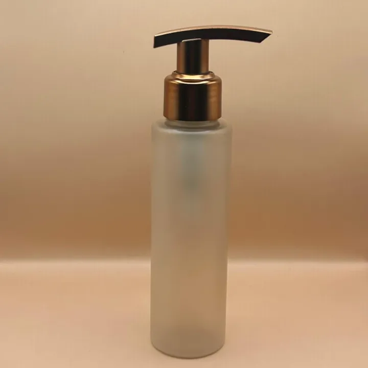 100ML Sleek Frosted Bottle for personal care packaging