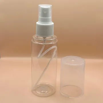 100ML Pet Milan Bottle Clear for skincare packaging