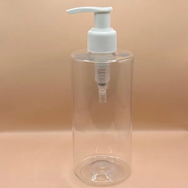 300ML Pet Arrow Bottle Clear for personal care packaging